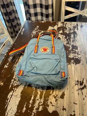 Fjällräven Kånken Rainbow Pack Backpack - Air Blue